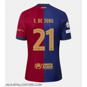 Barcelona Frenkie de Jong #21 Kotipaita 2024-25 Lyhythihainen